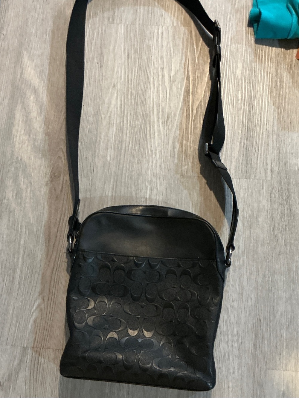 Coach Houston Flight Bag in Signature Leather